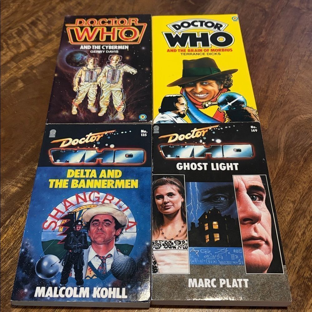 Doctor Who 4 books